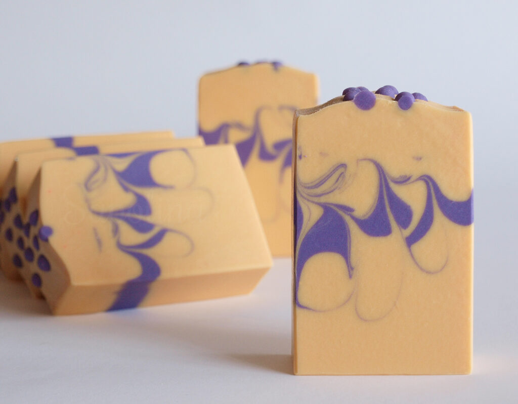 Artistic design handmade soap