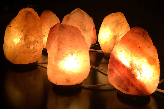 Himalayan Salt Lamps in Different sizes and Shapes